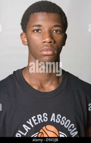 Kenny Boynton (Pompano Beach, FL / Blanche Ely) Nazionale di giocatori di basket Association tenne un accampamento per la Top 100 di alta scuola di prospettive di basket presso la John Paul Jones Arena presso l'Università della Virginia di Charlottesville, VA a partire dal 20 giugno 2007 al 23 giugno 2007. Foto Stock