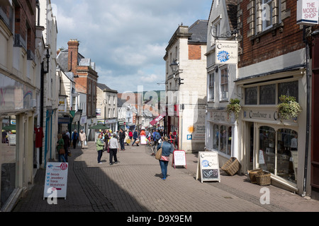 High Street Stroud Foto Stock
