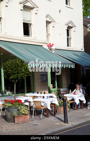 Osteria dell arancio in Chelsea su Kings Road - London REGNO UNITO Foto Stock