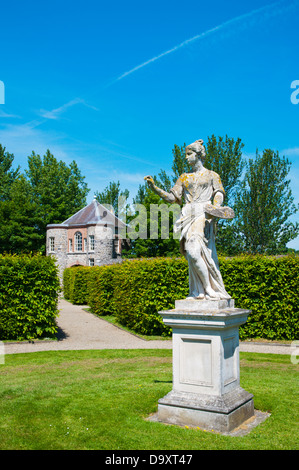 Xvii secolo Kilmainham Ospedale giardini formali Dublino Irlanda Europa Foto Stock