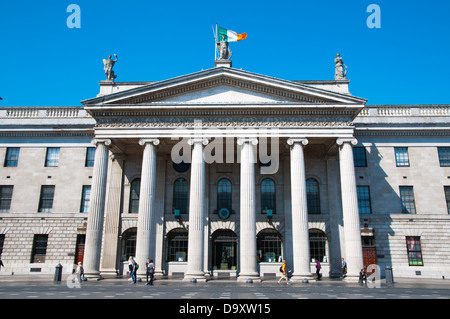 L'Ufficio Generale delle Poste (1818) O'Connell street central Dublino Irlanda Europa Foto Stock