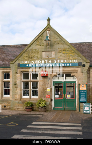 Carnforth Station Heritage Centre Centre Lancashire Regno unito al Museo Ferroviario di treno la stazione dei treni a vapore delle stazioni Foto Stock