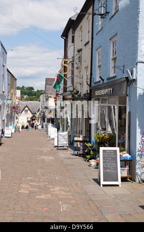 Chepstow una piccola città in Monmouthshire Wales UK Foto Stock