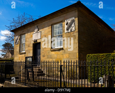 Il controverso nella Hall Wirksworth Derbyshire Regno Unito dove un Barmote corte ha regolato mineraria nella zona per oltre 700 anni Foto Stock