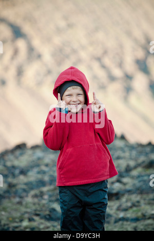 Cavendish Creek escursione Foto Stock