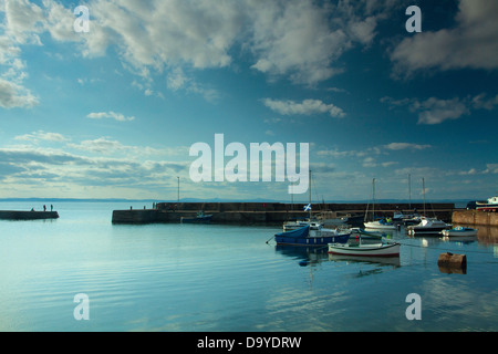 Port Seton Harbour, Port Seton, East Lothian Foto Stock