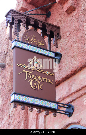 EPCOT Center World Showcase, Marocco Pavilion, il mondo Disney parchi, Orlando, Florida. Per solo uso editoriale. Foto Stock