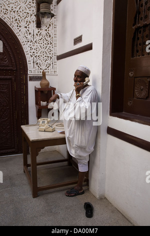 Portiere a Al-Tayibat Città Museo di Civiltà internazionale, Gidda, Arabia Saudita. Foto Stock