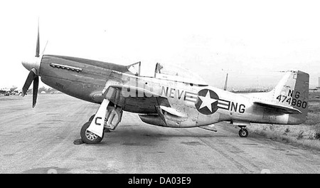 192d Fighter Squadron - North American P-51D-30-NA Mustang 44-74880 Foto Stock