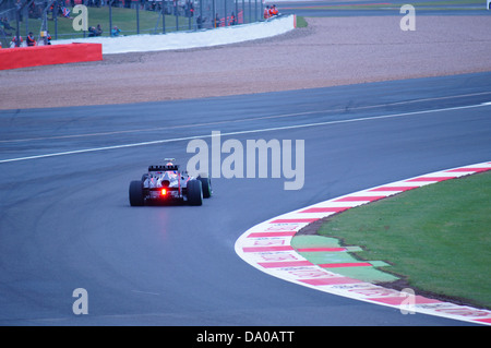 Mark Webber ad Abbey, Silverstone Libere 2 2013 Foto Stock