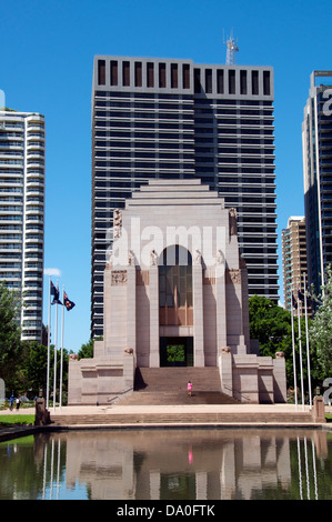 Anzac War Memorial Hyde Park Sydney New South Wales AUSTRALIA Foto Stock