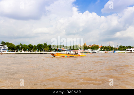 Bangkok del Fiume Chao Praya Foto Stock