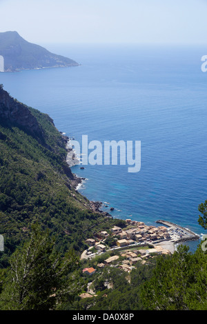 Port de Valldemossa, Mallorca, Spagna Foto Stock