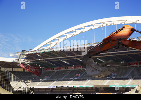 Athletic Club de Bilbao stadium scena di demolizione Foto Stock