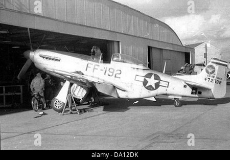 3595Th pilota di formazione Ala - North American P-51D-20-NA Mustang 44-72192 Foto Stock