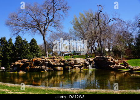 Giardino botanico e arboreto di Dallas, Texas Foto Stock