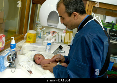 NEONATOLOGIA Foto Stock