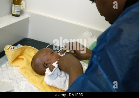 NEONATOLOGIA Foto Stock