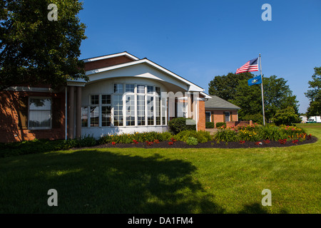 In Pennsylvania Dutch Country Visitor Centre in Lancaster County nello stato di Pennsylvania. Foto Stock