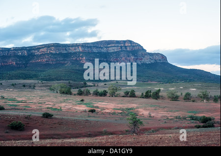 La resistente bellissimo Flinders Ranges nell'outback australiano. Foto Stock