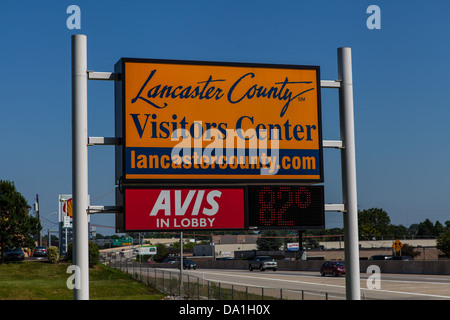 In Pennsylvania Dutch Country Visitor Centre in Lancaster County nello stato di Pennsylvania. Foto Stock