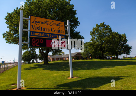 In Pennsylvania Dutch Country Visitor Centre in Lancaster County nello stato di Pennsylvania. Foto Stock