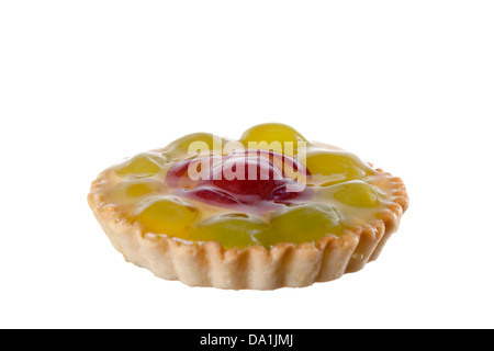 Tart isolati su sfondo bianco studio shot Foto Stock