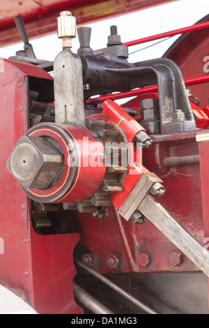 Un Aveling & Porter n8778 vecchia registrazione fedele E5349 a 10 ton 5composto nhp motore costruito nel 1916 Foto Stock