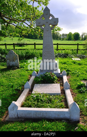 La tomba di William Barnes il Dorset poeta dialettale REGNO UNITO Foto Stock