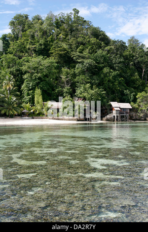 Kadidiri Paradise Resort ,Isole Togean, Indonesia Foto Stock