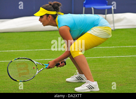 Sania MIRZA (India) Aegon Tennis a Eastbourne, Regno Unito. Xviii giugno. Sania MIRZA (India) Foto Stock