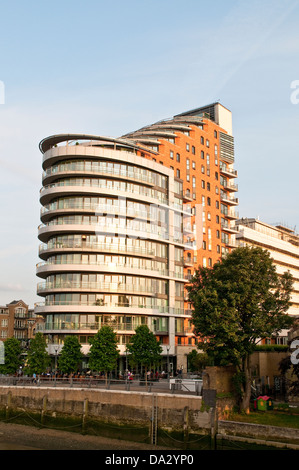 Putney Wharf Tower, London, SW15, Regno Unito Foto Stock