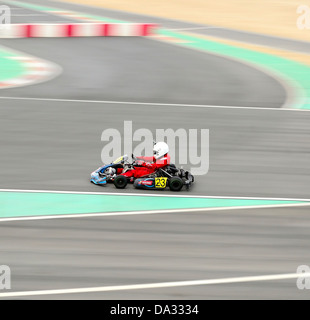 Kart Racing Foto Stock