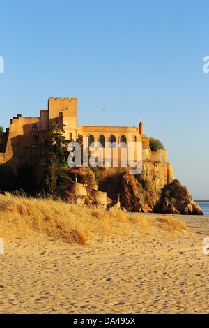 Castello di Ferragudo, il forte di São João do Arado, Portogallo Foto Stock