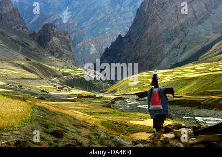 Photoksar, Ladakh, India Foto Stock