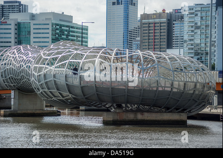 Il Docklands sulla frangia del centro cittadino di Melbourne in Australia. Foto Stock