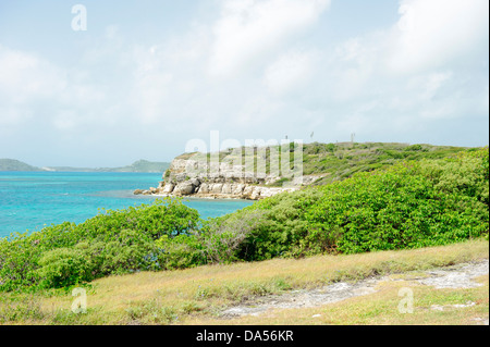 Costa, San Filippo, Antigua e Barbuda Foto Stock