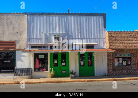 Brenham, vecchio edificio, negozi, Texas, Stati Uniti d'America, Stati Uniti, America, Foto Stock