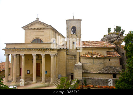 La Basilica del Santo a San Marino Foto Stock