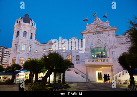 Il Gran casinò di Santander Cantabria Spagna Foto Stock