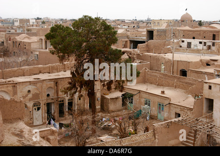 Vecchia architettura tradizionale a Kashan, Iran centrale Foto Stock