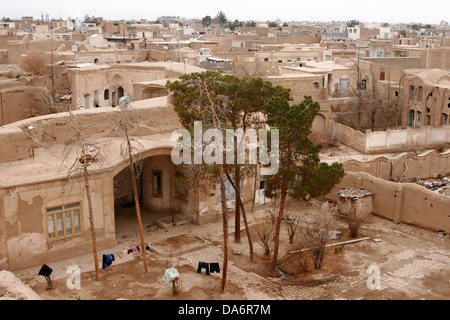 Vecchia architettura tradizionale a Kashan, Iran centrale Foto Stock