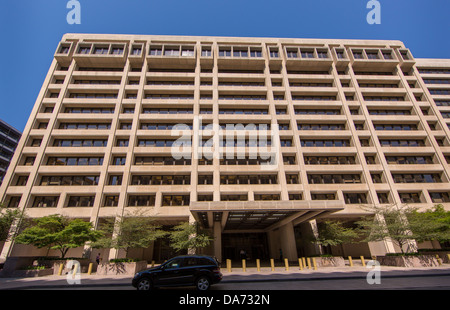 WASHINGTON, DC, Stati Uniti d'America - Fondo Monetario Internazionale edificio, noto anche come il Fondo monetario internazionale. Foto Stock