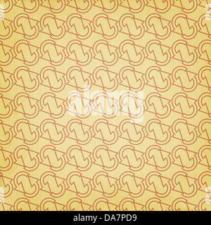 Nuovo stile vintage wallpaper con frecce decorativi possono utilizzare come sfondo Foto Stock