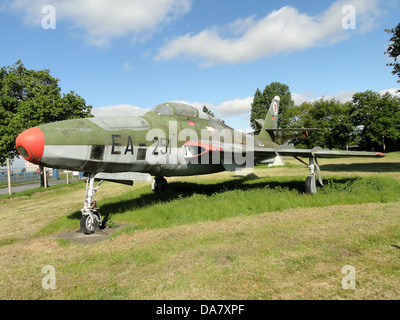 RF-84 F Thunderflash EA-251 a Jagel, 2 Foto Stock