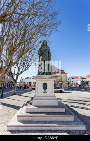 João V re statua a Mafra. Il Portogallo. Foto Stock