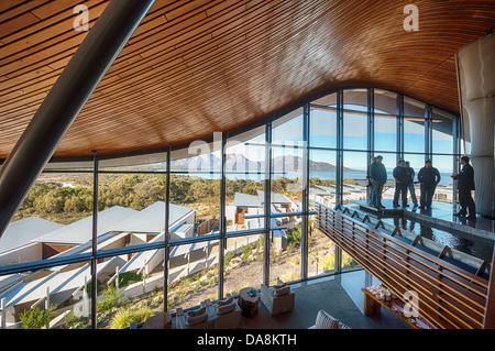 Saffire, Freycinet lodge di lusso Alloggio nel Parco Nazionale di Freycinet Tasmania, Australia. Foto Stock