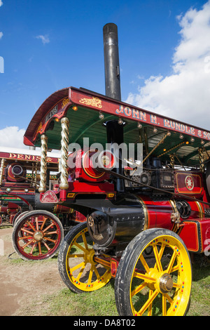 Inghilterra, Dorset, Blanford, il grande Dorset Fiera a vapore Foto Stock