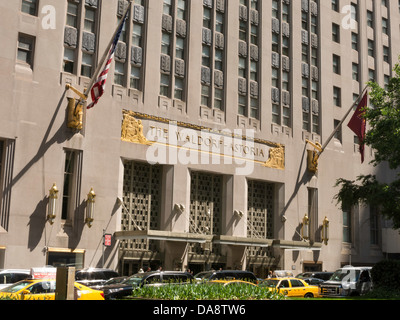 Waldorf-Astoria Hotel, NYC Foto Stock