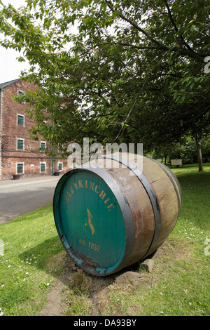 La distilleria Glenkinchie Scozia istituito nel 1837 Foto Stock